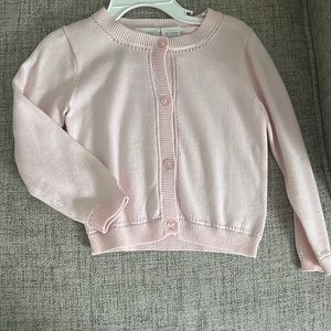 Pink toddler sweater